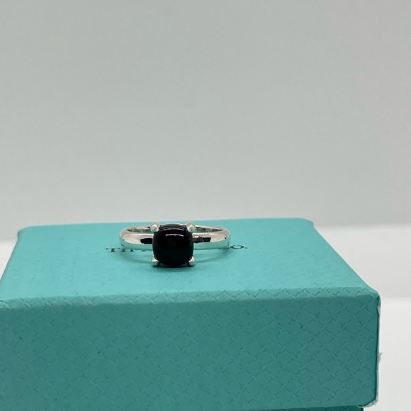 Tiffany & Co. Sugar Stack Ring, Black Onyx - Picture 2 of 8
